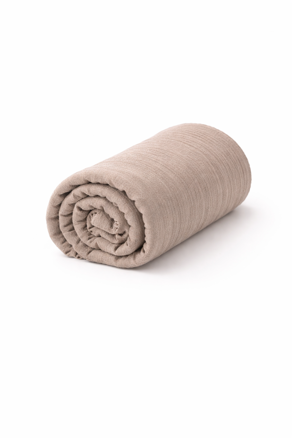 Everyday Cotton Swaddle - Taupe - Sprout & Fawn