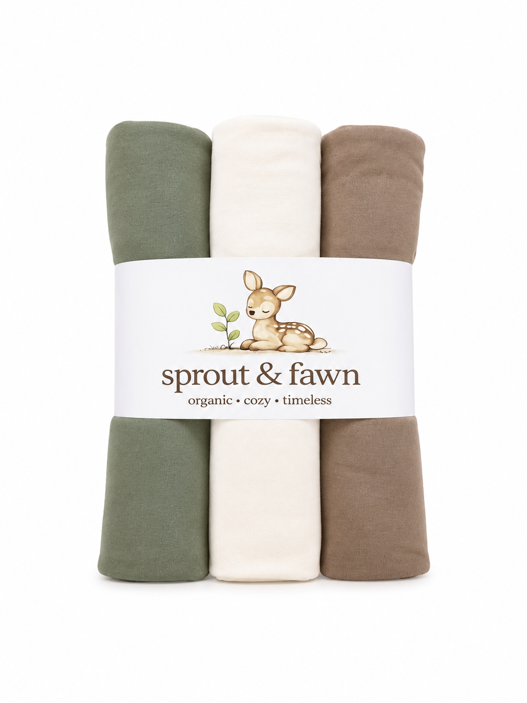 The Heirloom Organic Swaddle Bundle | 3 Pack