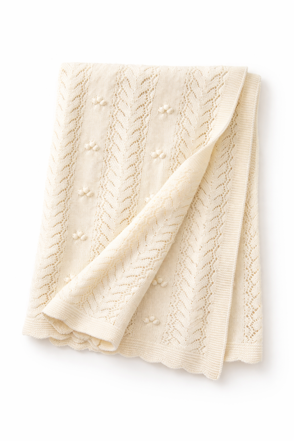 The Breezy Cotton Knit Blanket - Sprout & Fawn
