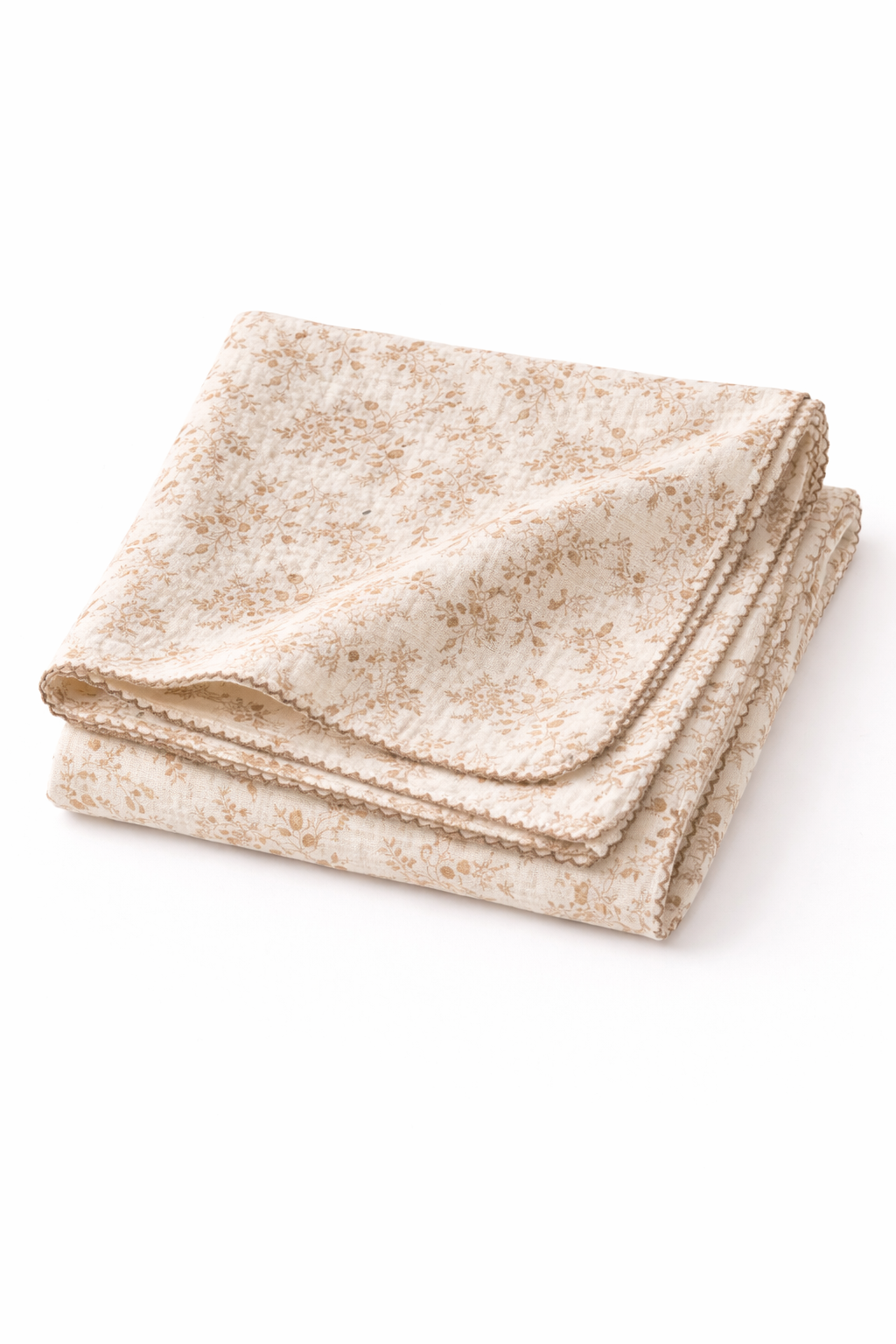 Bloom & Burrow Soft Floral Muslin Swaddle - Sprout & Fawn