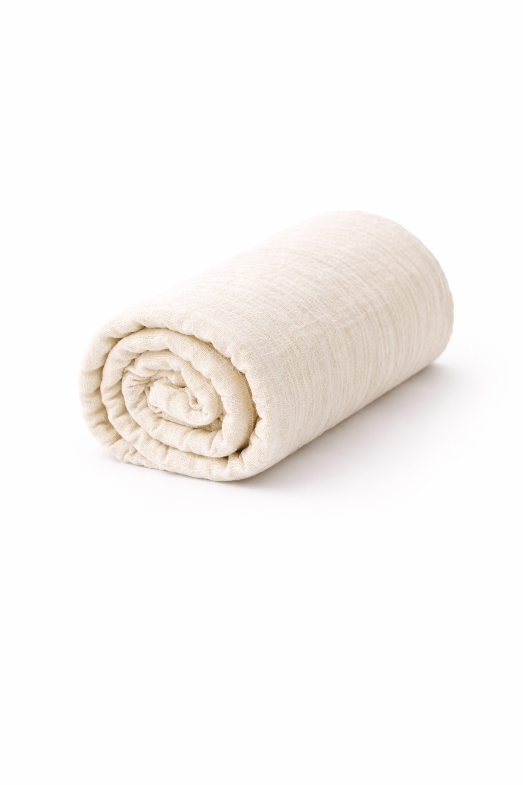 Everyday Cotton Swaddle - Ivory - Sprout & Fawn