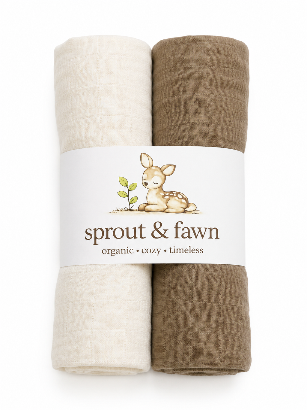 The Everyday Organic Swaddle Duo