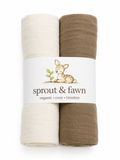 The Everyday Organic Swaddle Duo