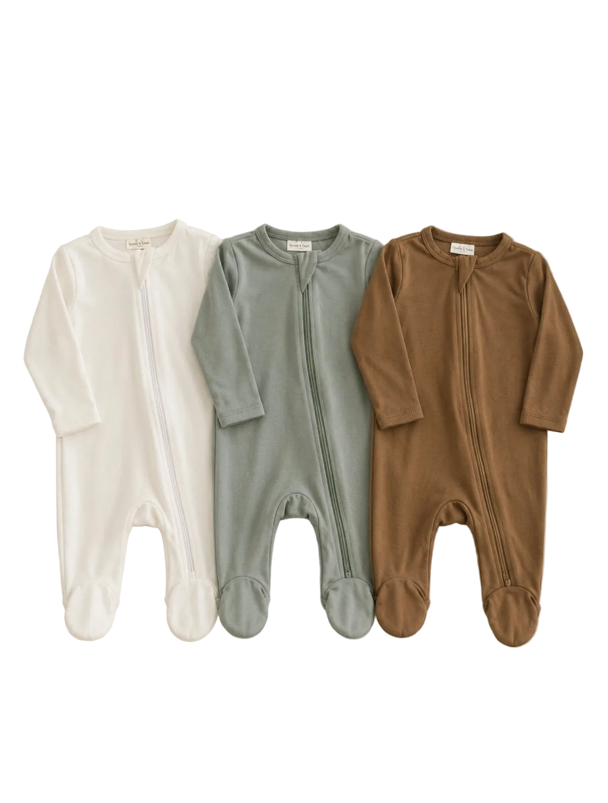 The Essentials Bamboo Footie Bundle | 3 Pack