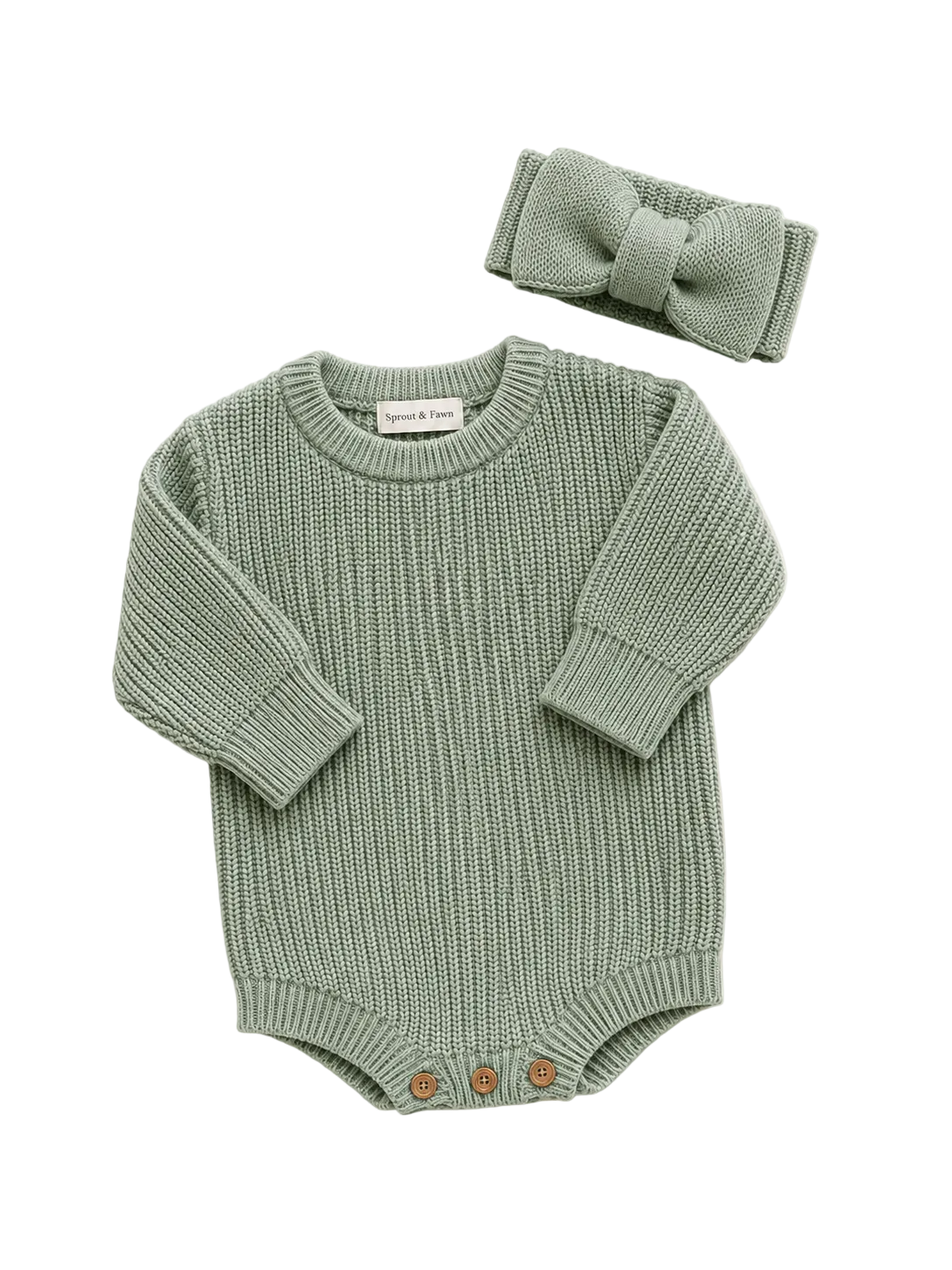 Heirloom Knit Romper Set