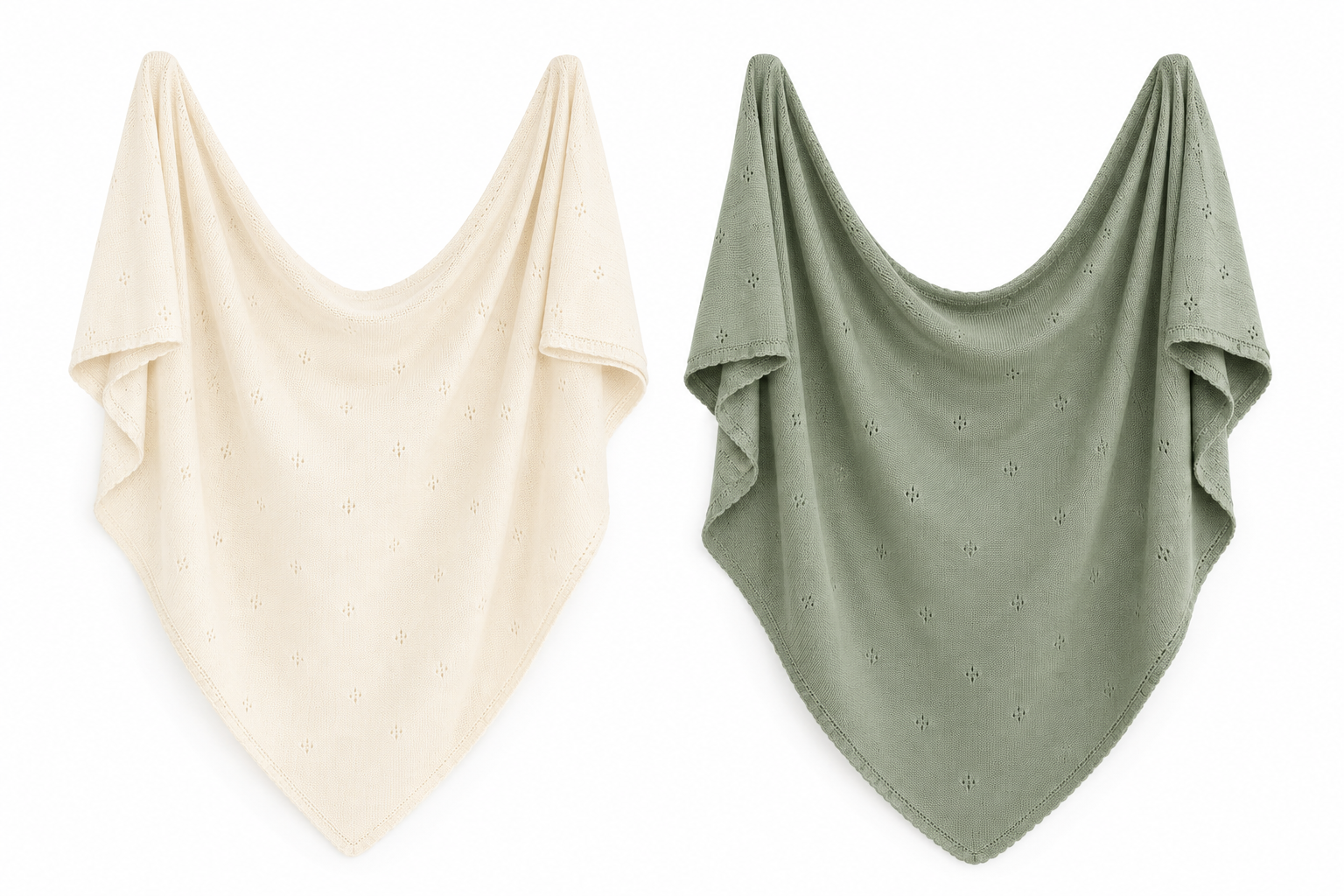 The Heritage Organic Blanket Bundle | 2 Pack