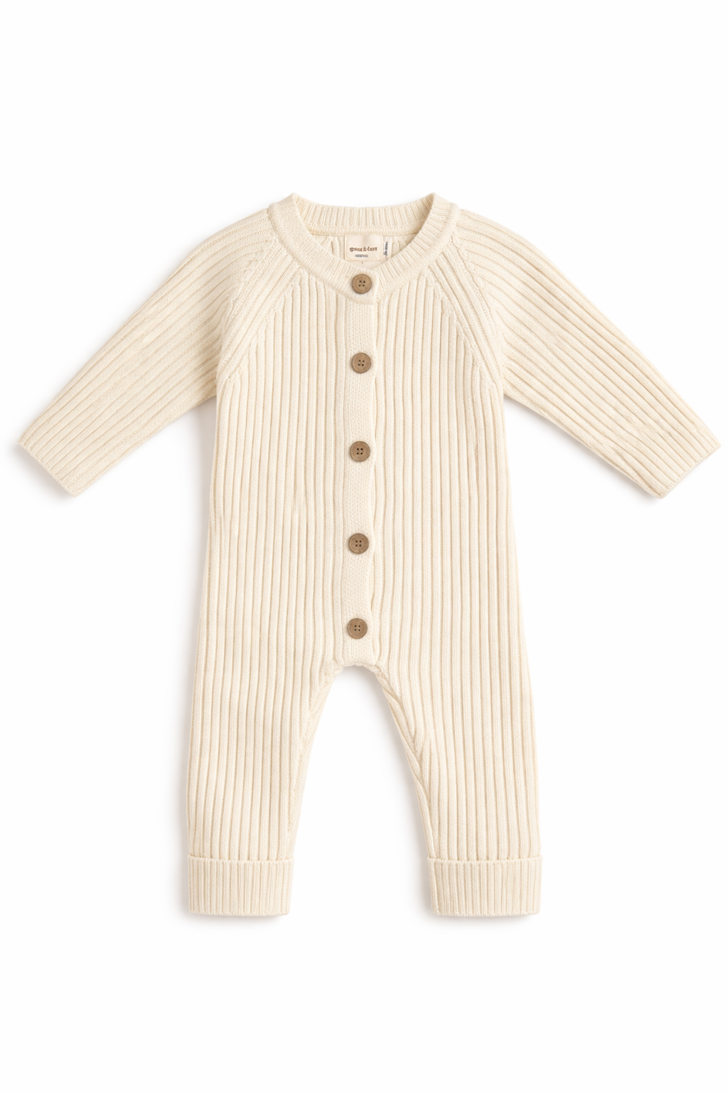 Essential Knit Sweater Romper - Ivory - Sprout & Fawn