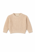 Chunky Knit Sweater | Neutral Collection - Sandstone - Sprout & Fawn